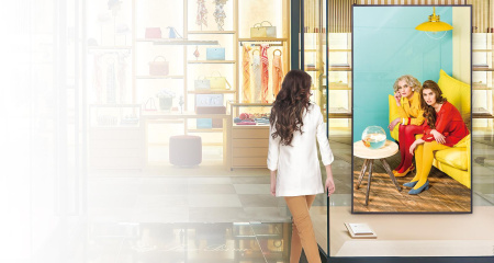 86" ULTRA HD ЖК панель, яркость 500 кд/м2, 24/7, платформа webOS, LAN Player