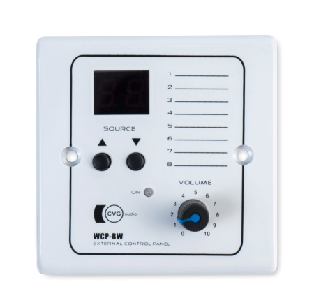 CVGaudio WCP-BW, Настенный зональный контроллер CVGaudio WCP-BW, Настенный зональный контроллер