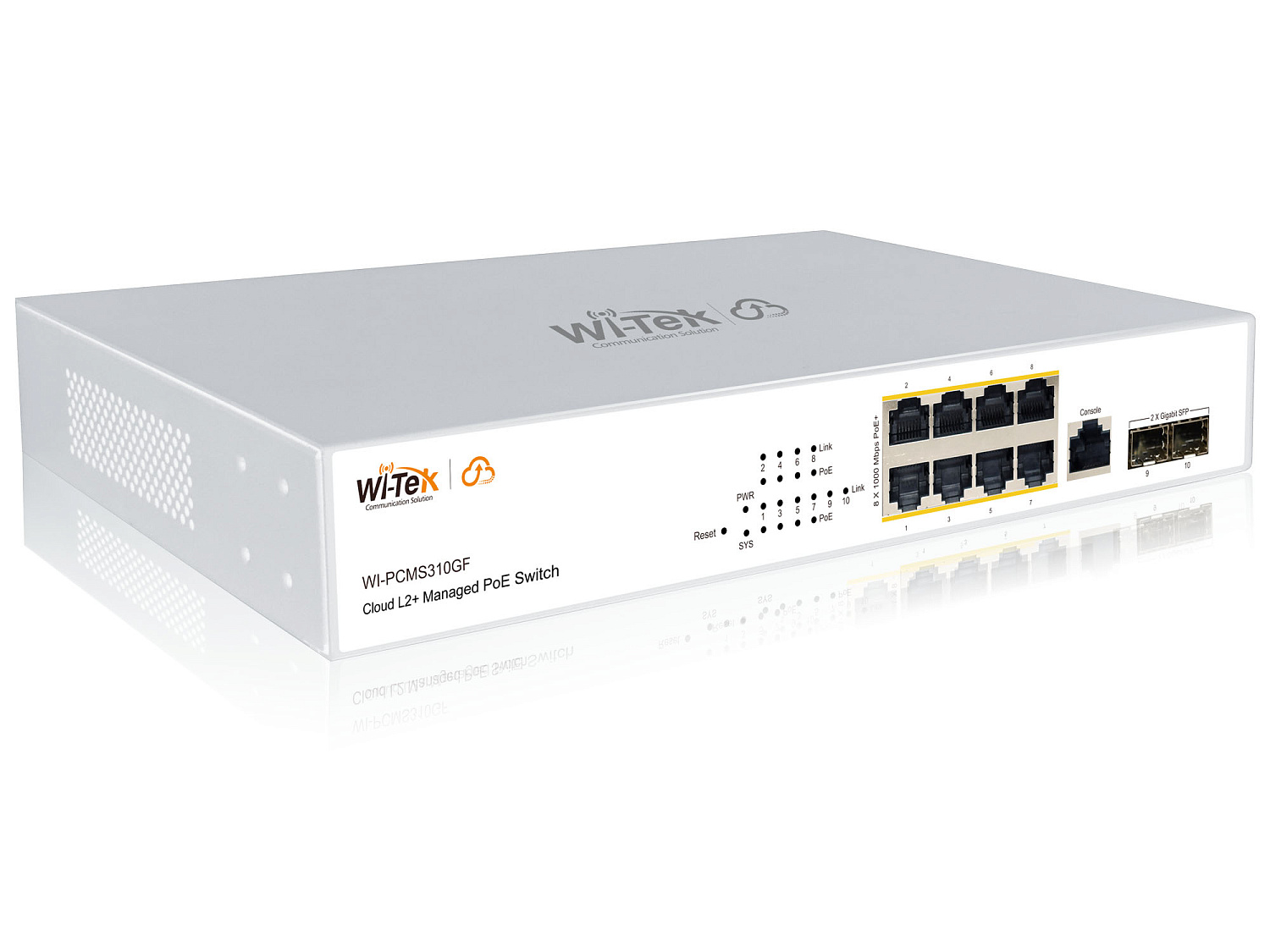WI-TEK WI-PCMS310GF (v2), управляемый PoE-коммутатор