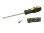 Stanley 0-62-508 - Отвертка с гибким стержнем, с 10 насадками Stanley 0-62-508 - Отвертка с гибким стержнем, с 10 насадками