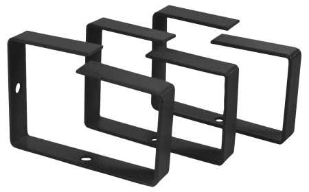 Cabeus, MCR-90-BK, кольцо организационное для укладки кабеля 90х65 мм, металлическое, цвет черный (RAL 9004) Cabeus, MCR-90-BK, кольцо организационное для укладки кабеля 90х65 мм, металлическое, цвет черный (RAL 9004)