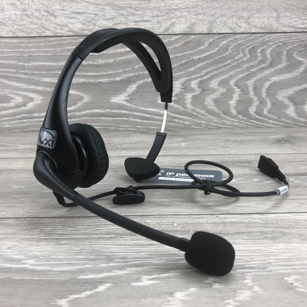 BlueParrott VR12 Headset, проводная гарнитура с высоким шумоподавлением BlueParrott VR12 Headset, проводная гарнитура с высоким шумоподавлением