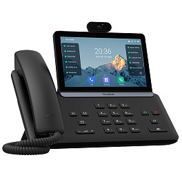 Yealink SIP-T88V Pro ,  видеотелефон (7" экран, Android, WiFi, Bluetooth-трубка, USB, GigE, камера, без БП)