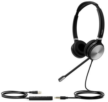 Yealink UH36 Dual UC USB-C, USB гарнитура для компьютера Yealink UH36 Dual UC USB-C, USB гарнитура для компьютера