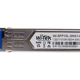 WI-TEK WI-SFP10L-3KM-I, промышленный оптический модуль
