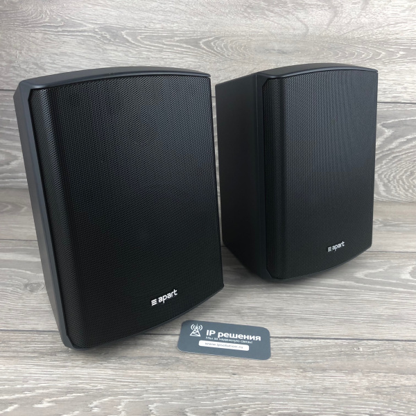 Акустика Apart SDQ5PIR-BL, настенная, активная (черный) Акустика Apart SDQ5PIR-BL, настенная, активная (черный)