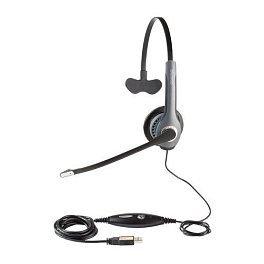 Jabra GN2000 USB Mono NC (20001-432), профессиональная телефонная гарнитура для контакт и call-центров