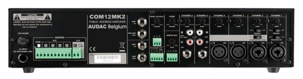 AUDAC COM12MK2, микшер-усилитель AUDAC COM12MK2, микшер-усилитель