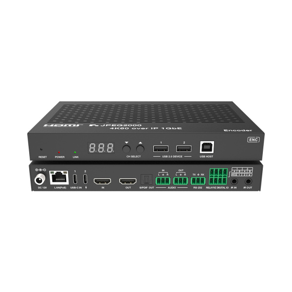 Prestel IPN-4KJ2000PTX-HС, передатчик AV over IP