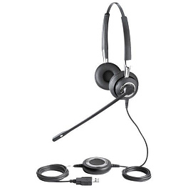 Jabra BIZ 2400 Duo USB OC, профессиональная гарнитура