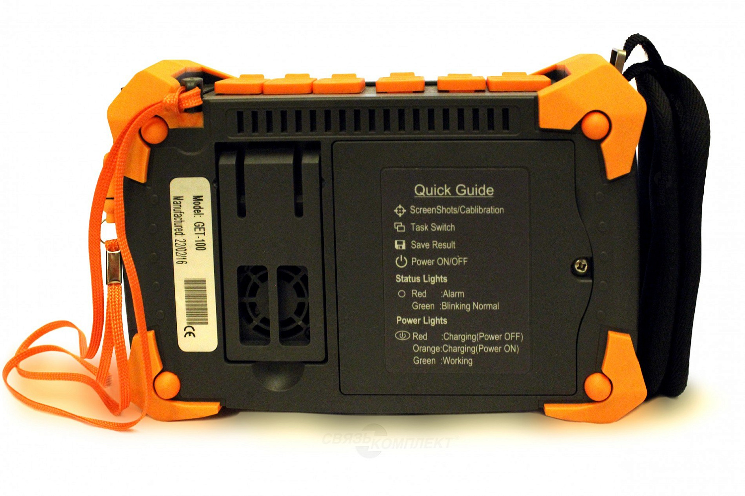 Железный Гарри ЖГ-GET-100 - тестер Ethernet 10/100/1000 BASE-T RJ-45, 1G Otp., dual port