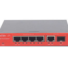 WI-TEK WI-PCES306GF, коммутатор гигабитный настраиваемый с поддержкой PoE WI-TEK WI-PCES306GF, коммутатор гигабитный настраиваемый с поддержкой PoE
