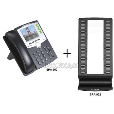 Cisco Small Business (Linksys) SPA962, консоль на 32 кнопки для телефона