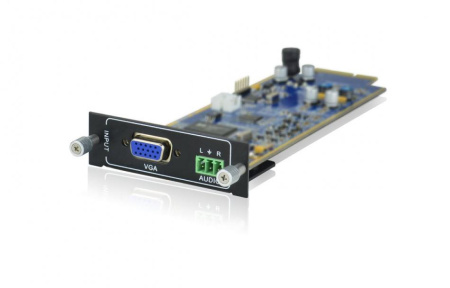 Плата входная для универсального модульного матричного коммутатора Digis FMA-I1-VG, 1080p, x1 VGA (бесподрывный); x1 стерео 3p Phoenix