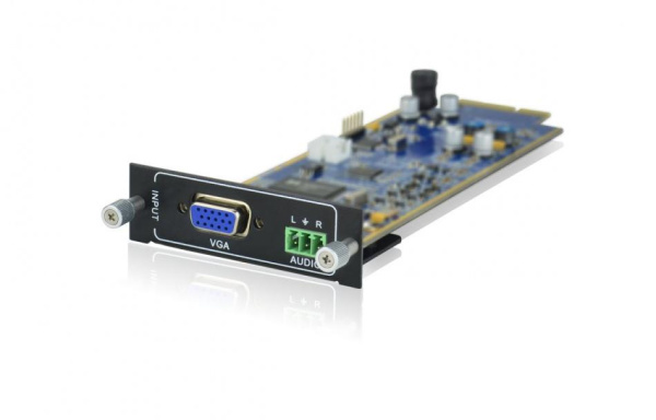 Плата входная для универсального модульного матричного коммутатора Digis FMA-I1-VG, 1080p, x1 VGA (бесподрывный); x1 стерео 3p Phoenix