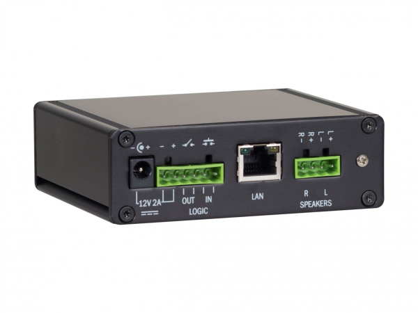 2N SIP Audio Converter - SIP-система аудиовещания, встроенный усилитель 2x10 Вт, PoE, LAN/WAN 2N SIP Audio Converter - SIP-система аудиовещания, встроенный усилитель 2x10 Вт, PoE, LAN/WAN