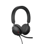 Jabra Evolve2 40 (24089-989-899), проводная гарнитура для компьютера, USB-C, UC Stereo
