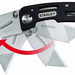 Stanley 0-10-855 - НОЖ "FOLDING UTILITY" СО СКЛАДНЫМ ЛЕЗВИЕМ ОБЩЕГО НАЗНАЧЕНИЯ