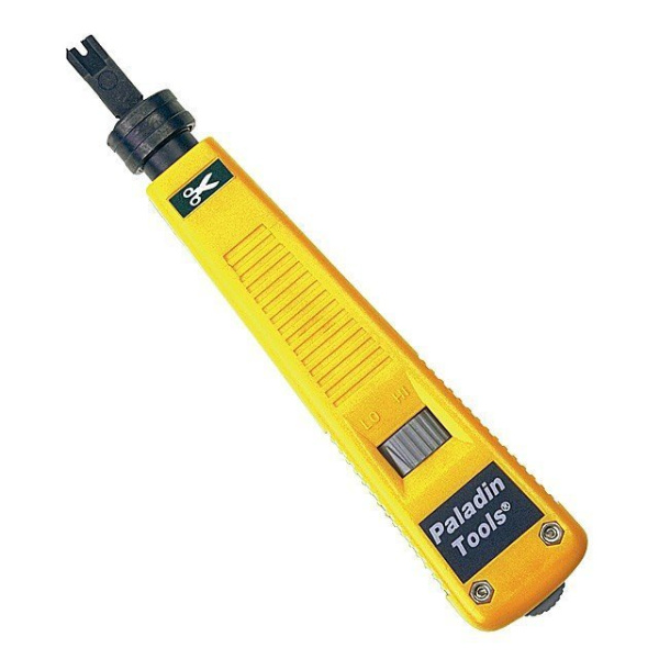 Paladin Tools Standart Punch (PT-3528) - инструмент для расшивки кабеля на кросс с лезвием 110 Paladin Tools Standart Punch (PT-3528) - инструмент для расшивки кабеля на кросс с лезвием 110