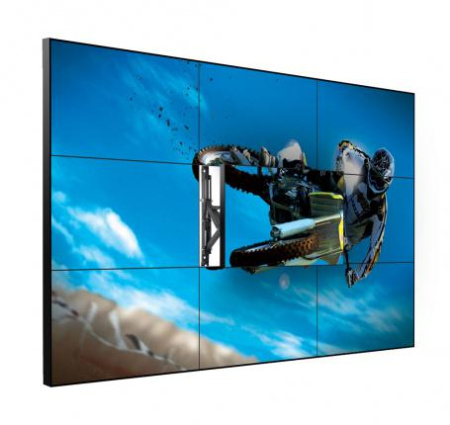 Видеостена 3х3 из панелей LG 55VH7E, 165", шов 1,8 мм; настенное выдвижное крепление (Euromet) Видеостена 3х3 из панелей LG 55VH7E, 165", шов 1,8 мм; настенное выдвижное крепление (Euromet)