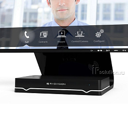 Scopia XT Executive 240, настольная персональная система для видеоконференцсвязи, с функцией  MCU