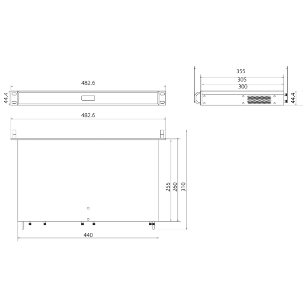 Prestel VWC-HD8HI8HO-1U, контроллер видеостены