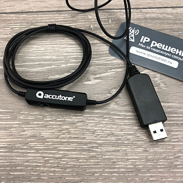 Accutone UB200 USB , гарнитура для компьютера с микрофоном