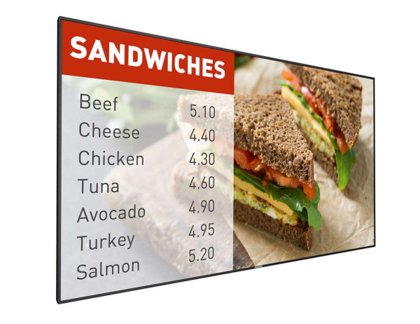 LED панель Philips 49" 49BDL5055P/00 (49" 16:9, 1920x1080 FullHD, 500кд/м2, 1300:1, 178град, 8мс, слот OPS, Android) LED панель Philips 49" 49BDL5055P/00 (49" 16:9, 1920x1080 FullHD, 500кд/м2, 1300:1, 178град, 8мс, слот OPS, Android)