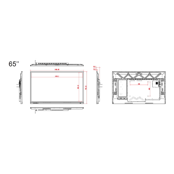 Prestel TSP-4K652, интерактивная панель 65" со встроенным ПК