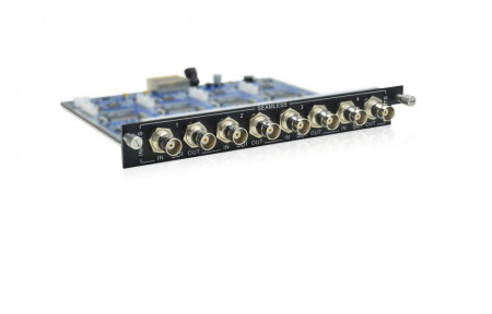 Плата входная для модульного матричного коммутатора Digis MMA-I4-SS, 1080p, x4 SDI (бесподрывный) + x4 SDI loop, до 100 м (1080P)