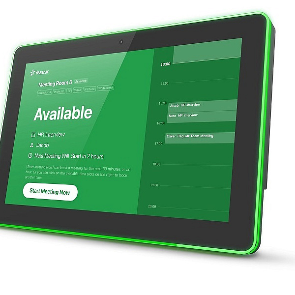 DS7310 для Yeastar Workplace, 10", Android 8.1, 1280x800, Wi-Fi, LAN, POE, NFC, LED-полоса, VESA