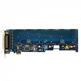 Digium AEX2400LF,  аналоговая плата, 24 порта, эхоподавления нет, PCI-Express 