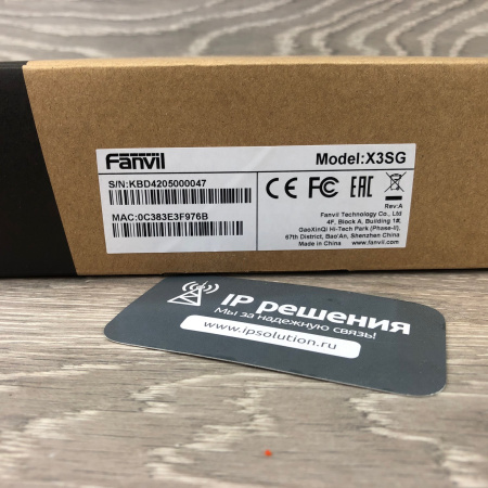 Fanvil X3SG, ip-телефон