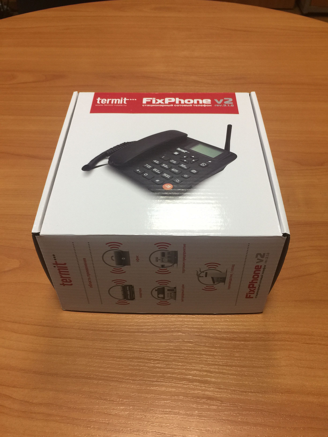 Termit FixPhone v2 rev3, стационарный GSM телефон 