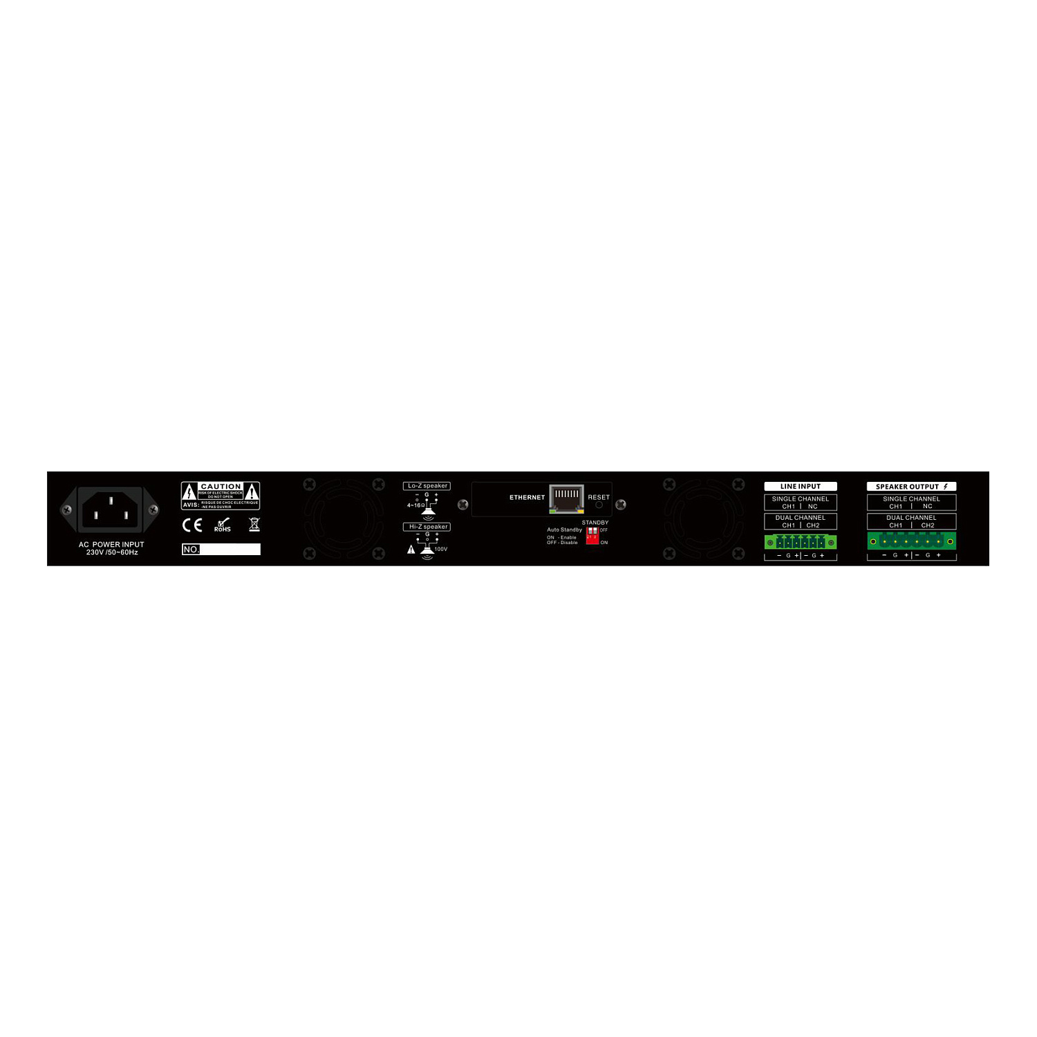 Prestel CPA-2120TA, усилитель мощности 2x120 Вт
