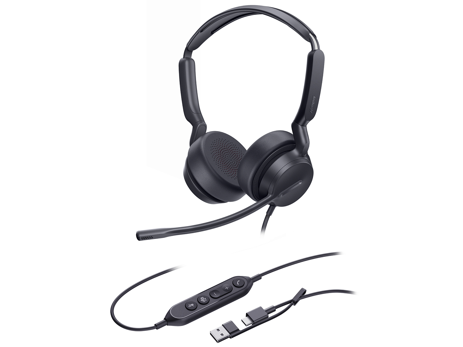 Yealink UH42 SE Dual UC USB-C/A, бинауральная гарнитура