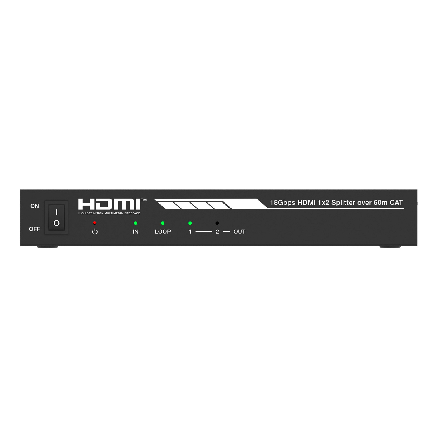 Prestel SP-H2-12T60, набор из сплиттера и приемников HDMI 2.0