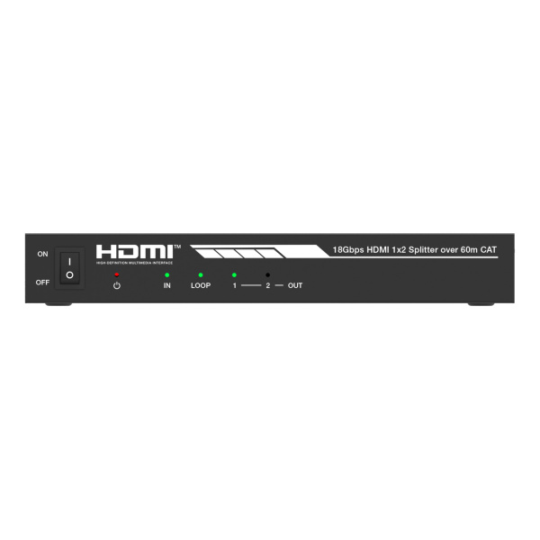 Prestel SP-H2-12T60, набор из сплиттера и приемников HDMI 2.0