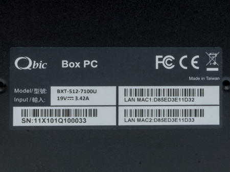 Qbic BXT-512, мини-ПК, Windows IoT