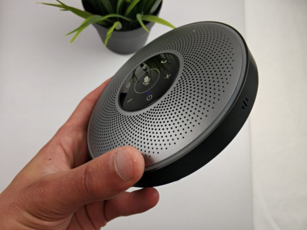 eMeet OfficeCore M2 Gray, Bluetooth-спикерфон (серый)  eMeet OfficeCore M2 Gray, Bluetooth-спикерфон (серый)
