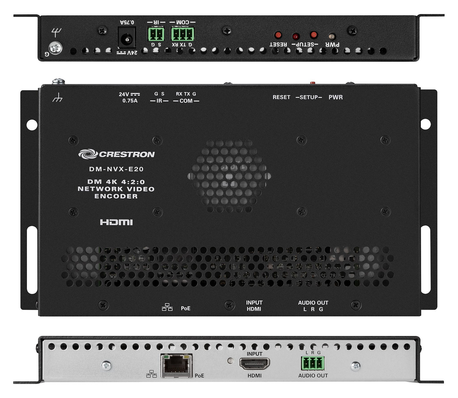 Crestron DM-NVX-E20, сетевой AV-кодировщик 4K60 4:2:0