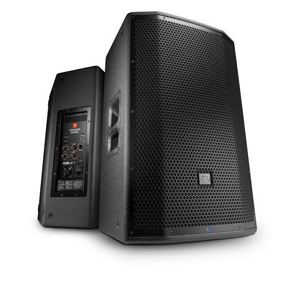 Активная 15" двухполосная система JBL PRX815W/230, возможность использования как FOH и как монитор, точки подвеса М10. с управлением по Wi-Fi через приложение