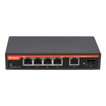 Prestel NS1-4C1-96P-1F1-1C1, сетевой коммутатор