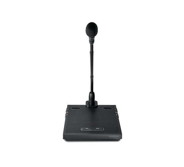 Настольный микрофонный пульт делегата или председателя, встроенный динамик, 10-пиновый разъем для микрофона и считыватель NFC-карт