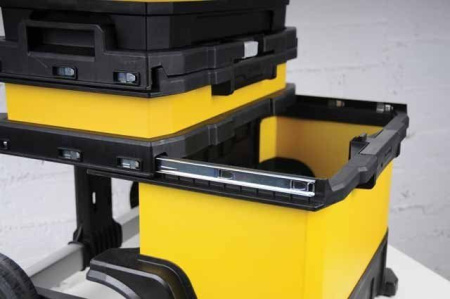 Stanley 1-95-621 - Ящик Stanley® Rolling Workshop металлопластмассовый с колесами, 56,8 x 73 x 38,9 см Stanley 1-95-621 - Ящик Stanley® Rolling Workshop металлопластмассовый с колесами, 56,8 x 73 x 38,9 см