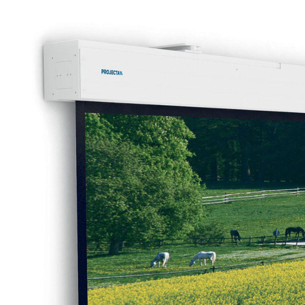 Экран с электроприводом настенно-потолочный Projecta Elpro Large Electrol, 199" 16:9 Matte White, область просмотра 248x440 см. рамка 5 см., длина корпуса 468 см. Экран с электроприводом настенно-потолочный Projecta Elpro Large Electrol, 199" 16:9 Matte White, область просмотра 248x440 см. рамка 5 см., длина корпуса 468 см.