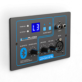 CVGAUDIO WCP-C2M/BT-BL, настенный зональный контроллер управления