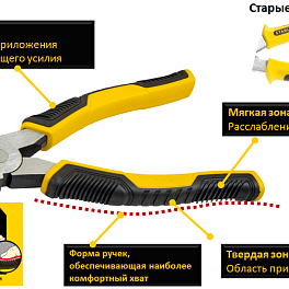 Stanley STHT0-74364 - Плоскогубцы с удлиненными губками CONTROL-GRIP 200мм