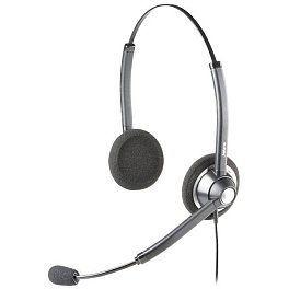 Jabra GN1900 Duo NC (1989-820-104), профессиональная телефонная гарнитура для контакт и call-центров