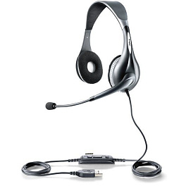 Jabra UC VOICE 150 MS duo. проводная USB гарнитура